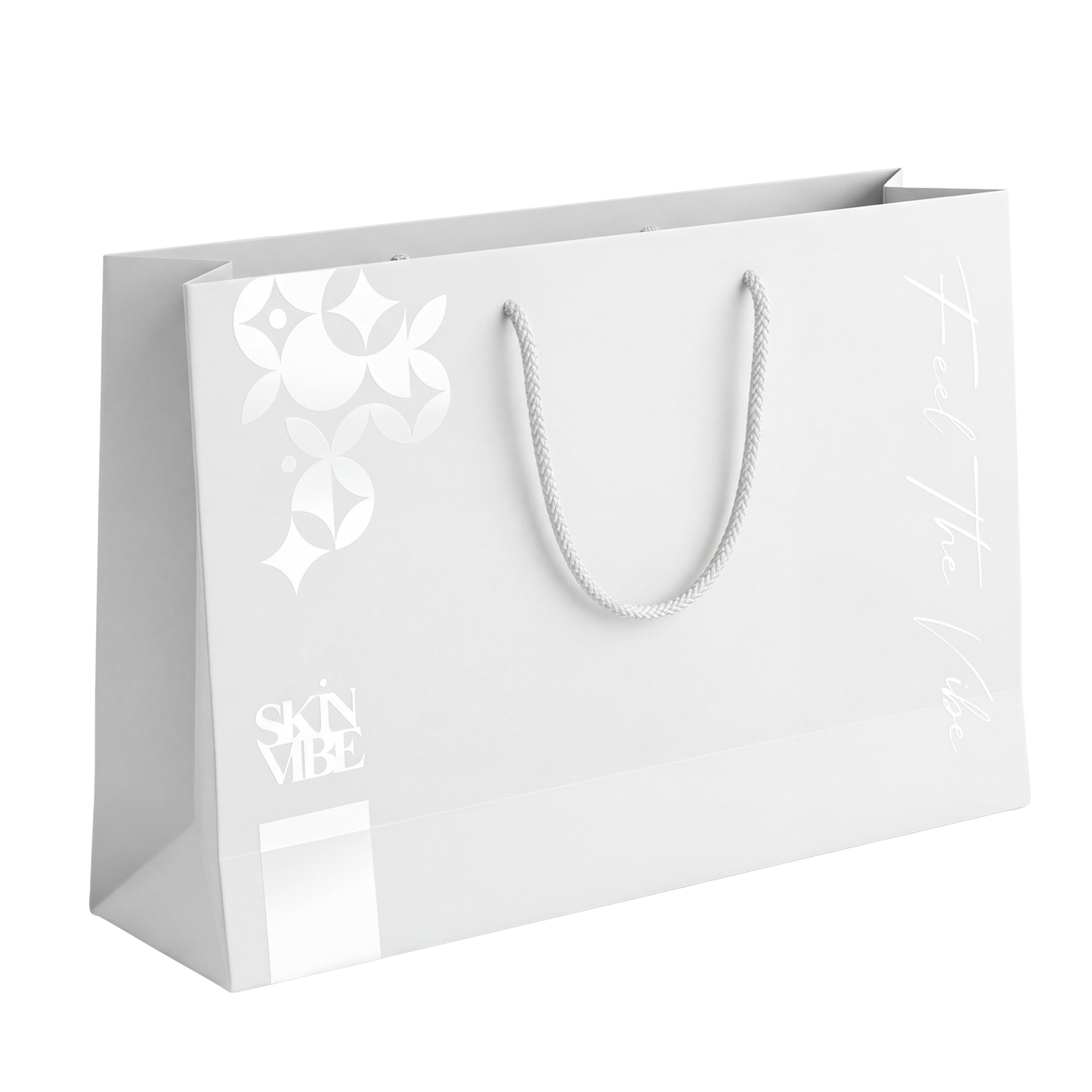 Torba prezentowa SkinVibe biała