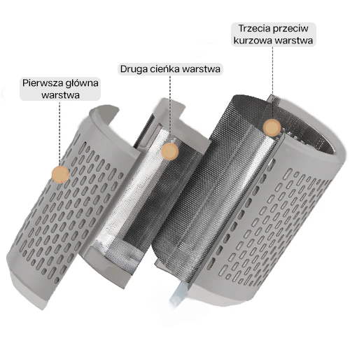 Magnetic air filter